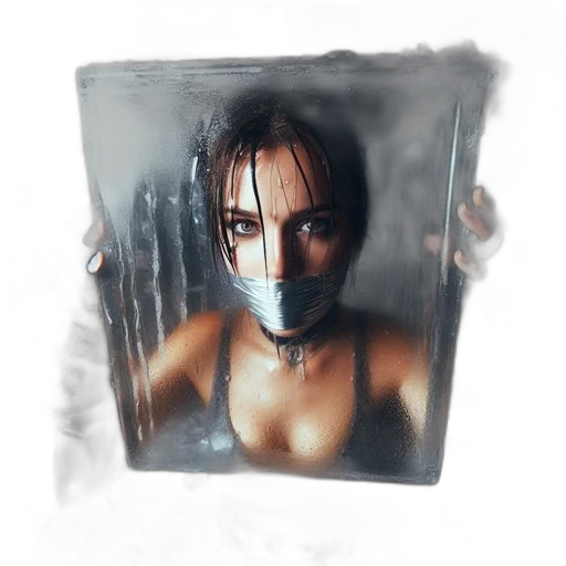 mask, face, robot, creature, photorealistic, cyberpunk, oil painting, 3d render transparent PNG cut-out