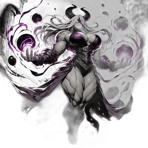 mask, concept art, comic book art, fantasy art, watercolor, fire, dark, monochrome transparent PNG cut-out