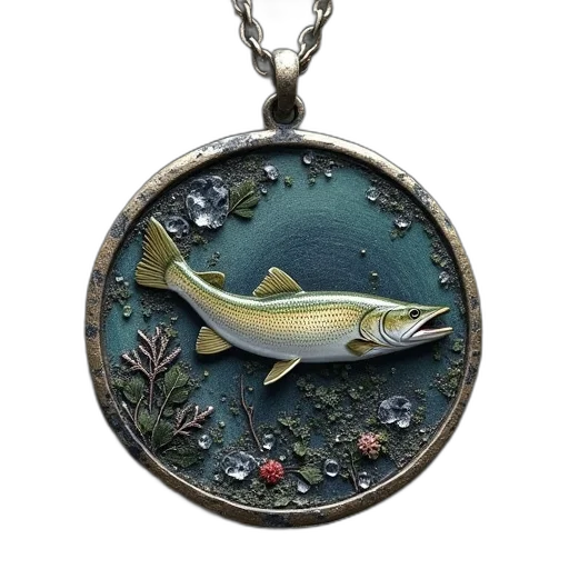 jewelry, underwater, muskie, fish transparent PNG cut-out