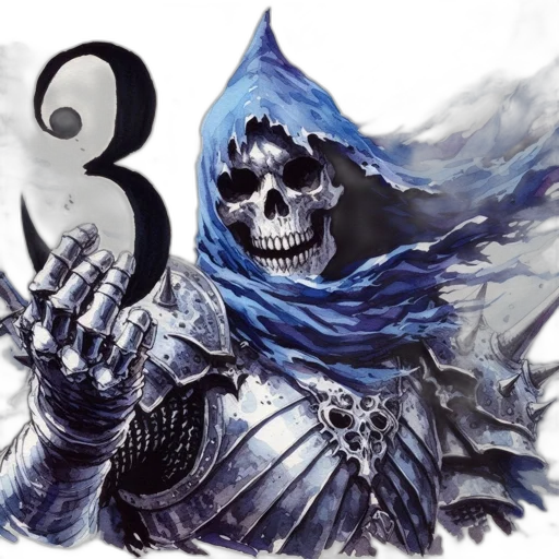 mask, face, weapon, concept art, fantasy art, watercolor, photorealistic, blue transparent PNG cut-out