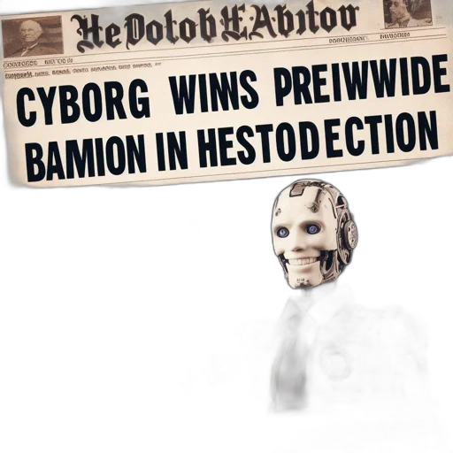 robot, mask, weapon, future, edition, polonais, dated, oct transparent PNG cut-out