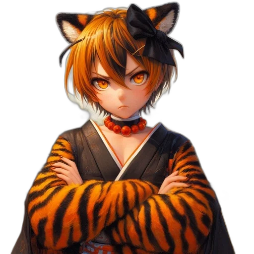 animal, staff, dress, creature, anime, pixel art, fantasy art, concept art transparent PNG cut-out