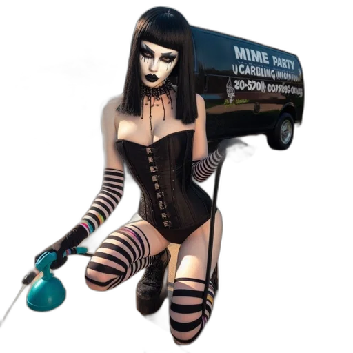 staff, concept art, fantasy art, cartoon, 3d render, goth, subculture, figure transparent PNG cut-out