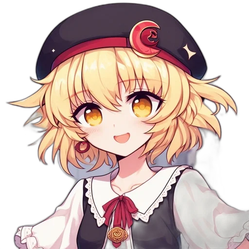 hat, staff, crown, face, anime, pixel art, cartoon, fantasy art transparent PNG cut-out