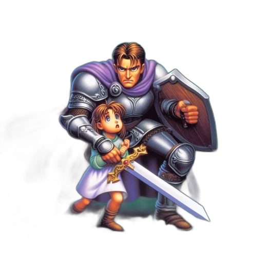 sword, weapon, staff, jacket, concept art, pixel art, fantasy art, watercolor transparent PNG cut-out