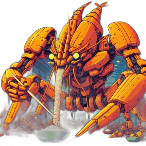 robot, creature, weapon, dragon, concept art, pixel art, fantasy art, comic book art transparent PNG cut-out