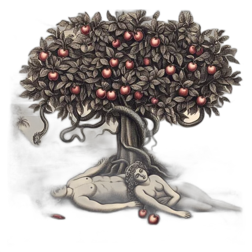 tree, crown, concept art, fantasy art, pixel art, watercolor, forest, idyllic transparent PNG cut-out