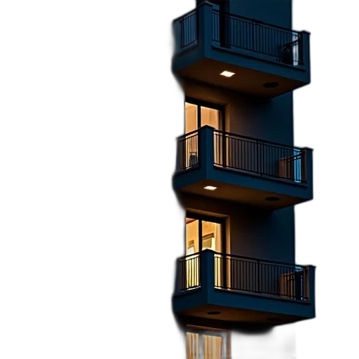 building, furniture, 3d render, concept art, photorealistic, pixel art, blue, earth tones transparent PNG cut-out