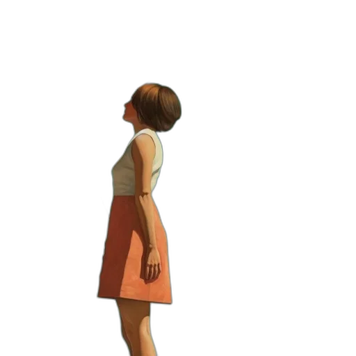 dress, staff, face, jacket, concept art, 3d render, pixel art, photorealistic transparent PNG cut-out
