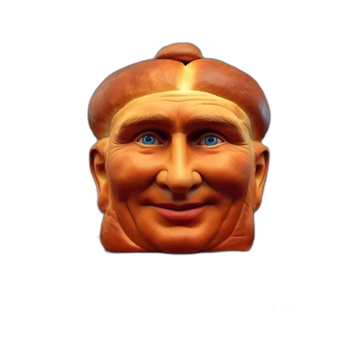 mask, face, crown, creature, 3d render, photorealistic, pixel art, vaporwave transparent PNG cut-out