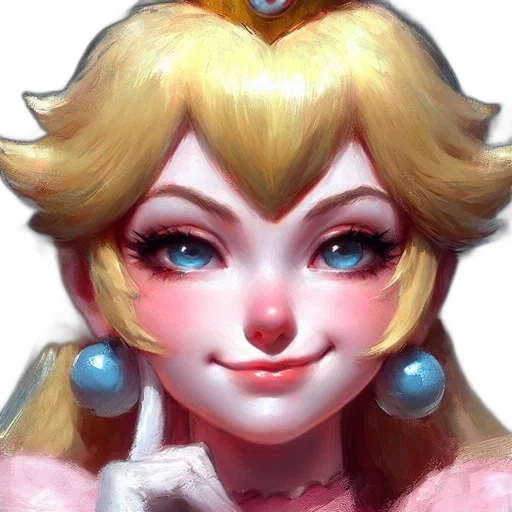 crown, face, concept art, oil painting, fantasy art, photorealistic, pastel, animated transparent PNG cut-out