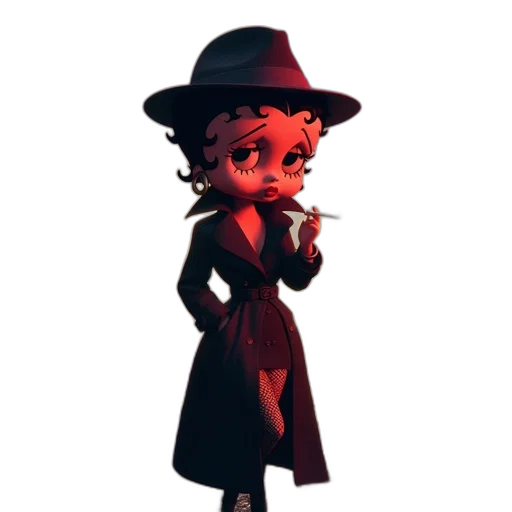 staff, hat, dress, face, concept art, 3d render, cartoon, pixel art transparent PNG cut-out