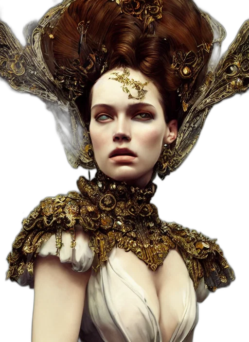 crown, jewelry, face, dress transparent PNG cut-out