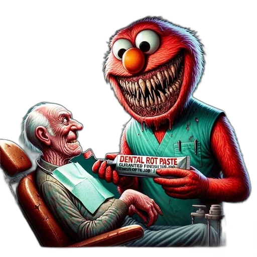 mask, creature, food, concept art, comic book art, pixel art, elderly, man transparent PNG cut-out
