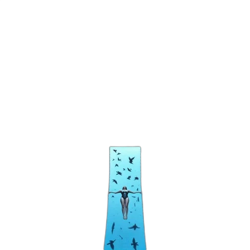umbrella, bottle, sword, dress, concept art, 3d render, cartoon, watercolor transparent PNG cut-out
