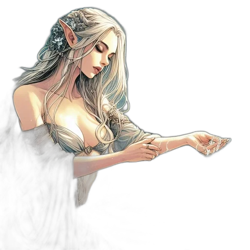 dress, jewelry, dragon, fantasy art, concept art, comic book art, watercolor, fire transparent PNG cut-out
