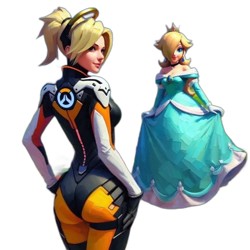 dress, staff, weapon, robot, concept art, fantasy art, pixel art, 3d render transparent PNG cut-out