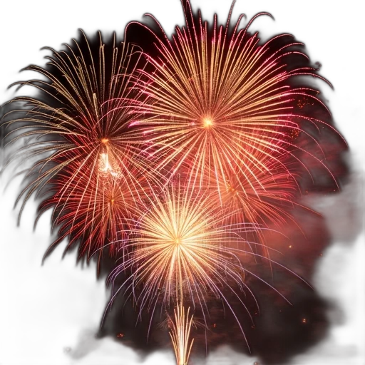 crown, hair, photorealistic, 3d render, fire, vibrant, display, fireworks transparent PNG cut-out
