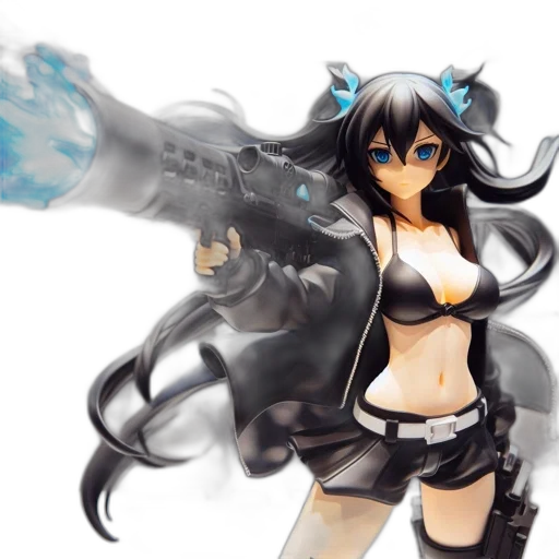 weapon, concept art, 3d render, fantasy art, anime, animated, female, figure transparent PNG cut-out
