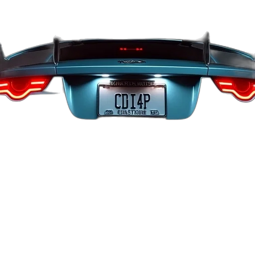 car, weapon, 3d render, jaguars, laser, license, plate transparent PNG cut-out