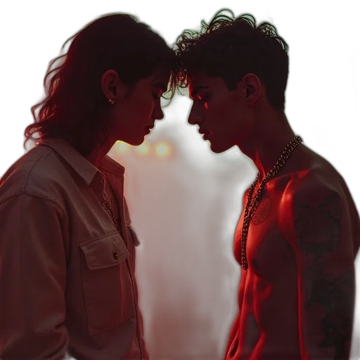 concept art, photorealistic, neon lights, fire, underwater, red, chainsmokers, halsey transparent PNG cut-out