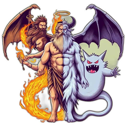 dragon, fantasy art, concept art, comic book art, pixel art, fire, another, piece transparent PNG cut-out