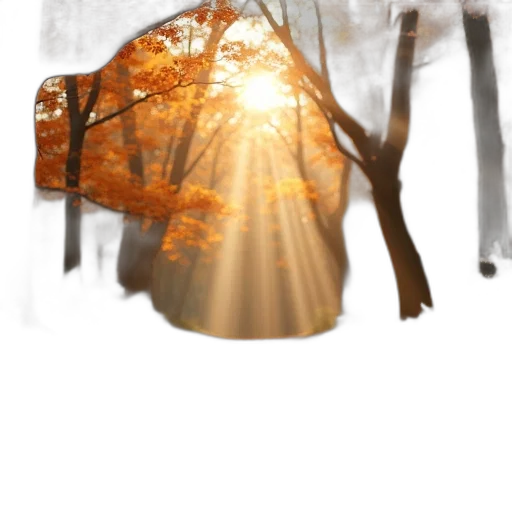 tree, jacket, umbrella, dress transparent PNG cut-out