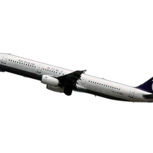 3d render, air, macau, airplane, flying, sky transparent PNG cut-out