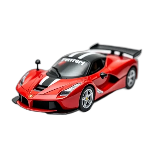 car, weapon, 3d render, photorealistic, concept art, red, toy, black transparent PNG cut-out