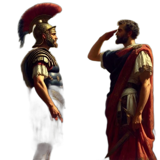 crown, concept art, 3d render, photorealistic, fantasy art, ancient, roman, soldiers transparent PNG cut-out