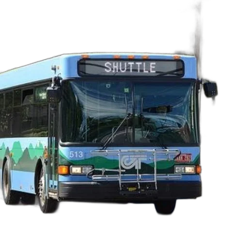 staff, concept art, 3d render, photorealistic, blue, shuttle, bus, green transparent PNG cut-out