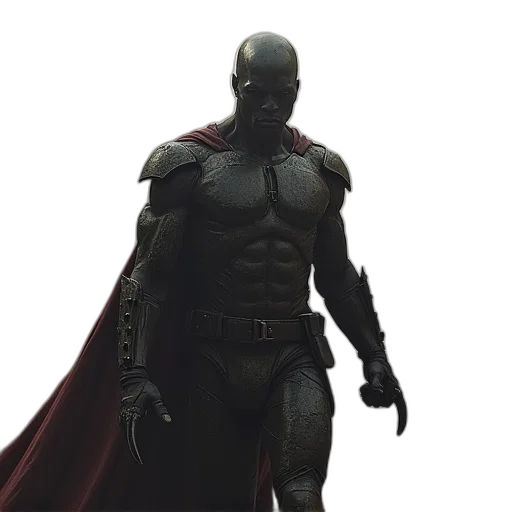 concept art, 3d render, comic book art, dark transparent PNG cut-out