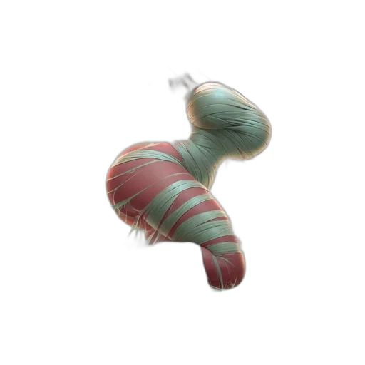 hair, creature, flower, animal, 3d render, concept art, photorealistic, watercolor transparent PNG cut-out