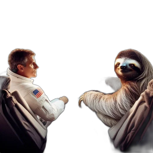 concept art, photorealistic, fantasy art, comic book art, outer space, unusual, scenario, unfolds transparent PNG cut-out