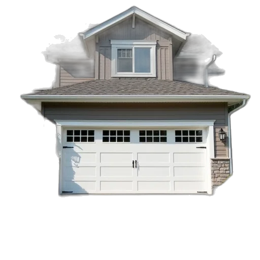 building, 3d render, photorealistic, concept art, new, range, garage, door transparent PNG cut-out