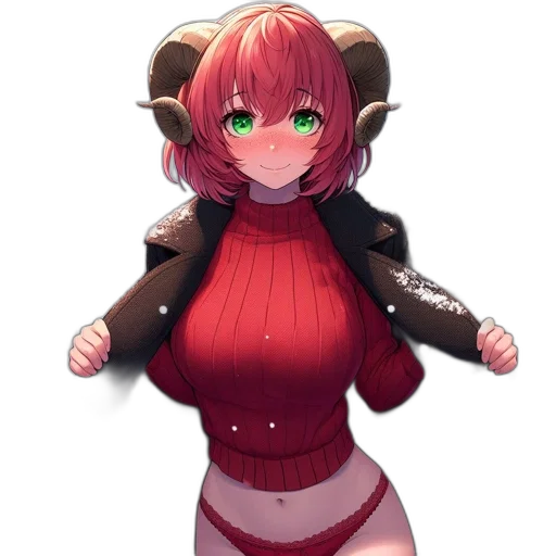 jacket, creature, robot, staff, pixel art, anime, fantasy art, concept art transparent PNG cut-out