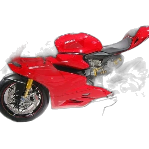 weapon, dragon, photorealistic, 3d render, concept art, red, ducati, motorcycle transparent PNG cut-out