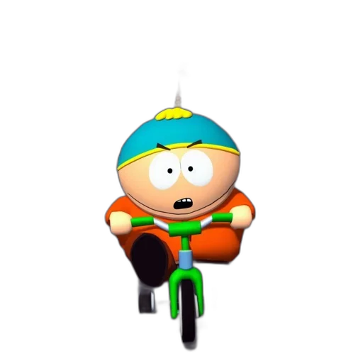 hat, 3d render, cartoon, pixel art, concept art, animated, south, park transparent PNG cut-out