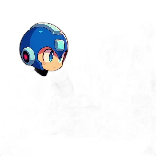 robot, mask, creature, face, concept art, pixel art, 3d render, anime transparent PNG cut-out