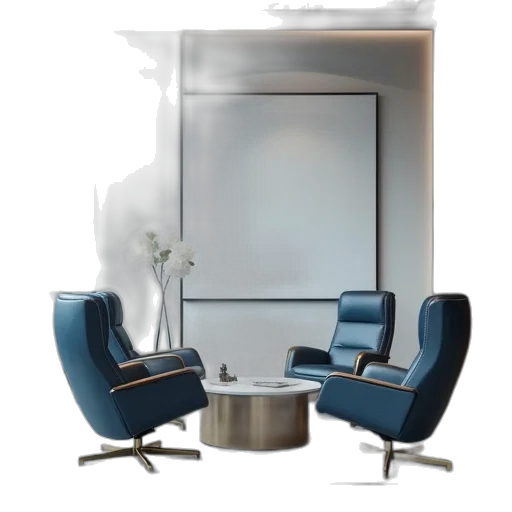 furniture, 3d render, photorealistic, concept art transparent PNG cut-out