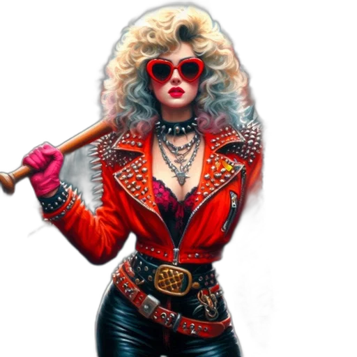 jacket, staff, comic book art, concept art, fantasy art, pixel art, woman, curly transparent PNG cut-out