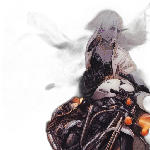 dress, weapon, dragon, sword, concept art, fantasy art, anime, watercolor transparent PNG cut-out