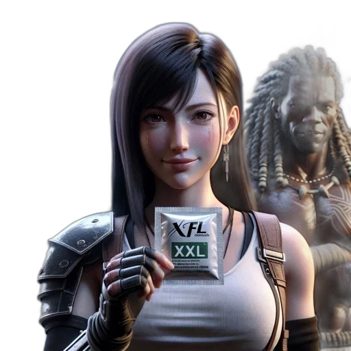 concept art, cyberpunk, 3d render, fantasy art, two, individuals, stand, against transparent PNG cut-out