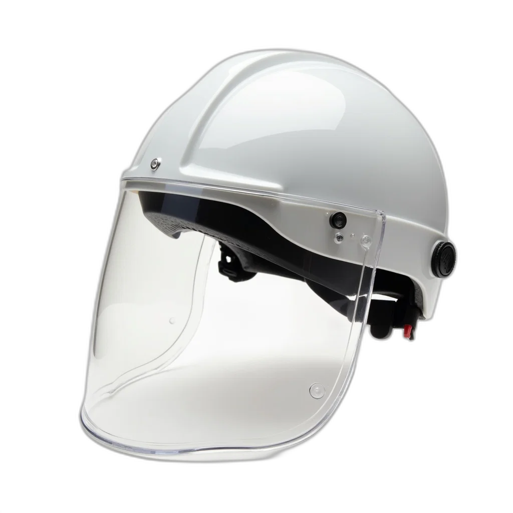 mask, hat, staff, robot, 3d render, photorealistic, transparent, safety transparent PNG cut-out