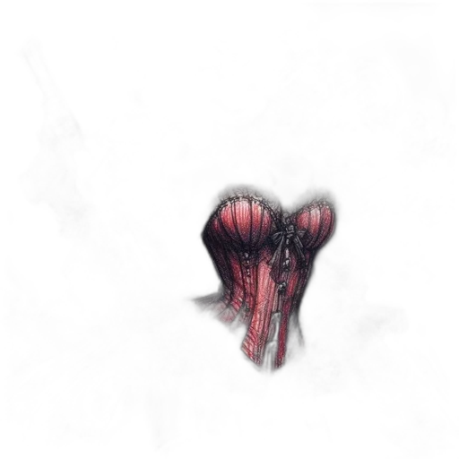 creature, mask, animal, hair, concept art, watercolor, fantasy art, photorealistic transparent PNG cut-out