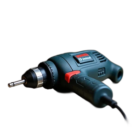 weapon, staff, robot, 3d render, photorealistic, bosch, power, drill transparent PNG cut-out