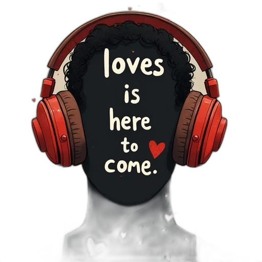 cartoon, pixel art, headphone, head transparent PNG cut-out