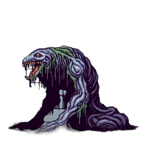 creature, animal, concept art, pixel art, comic book art, fantasy art, pixel, art transparent PNG cut-out
