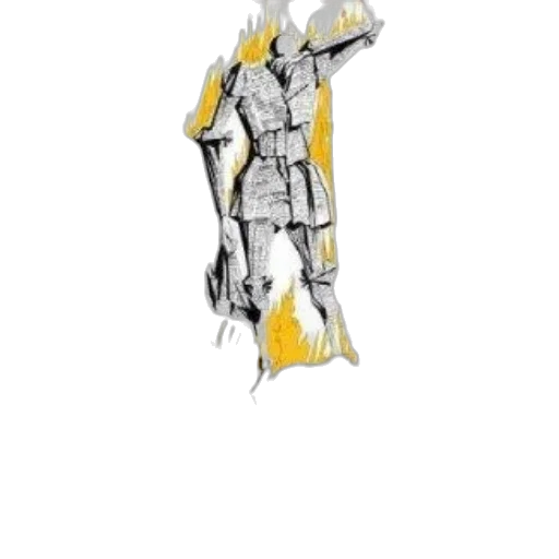 jacket, dress, staff, mask, concept art, pencil sketch, watercolor, fantasy art transparent PNG cut-out