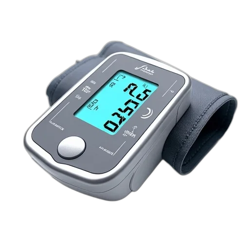 modern, digital, blood, pressure, monitor, sleek, design, display transparent PNG cut-out